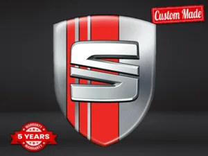 Seat Badges Auto Résistants Max Stylés Pro Performance